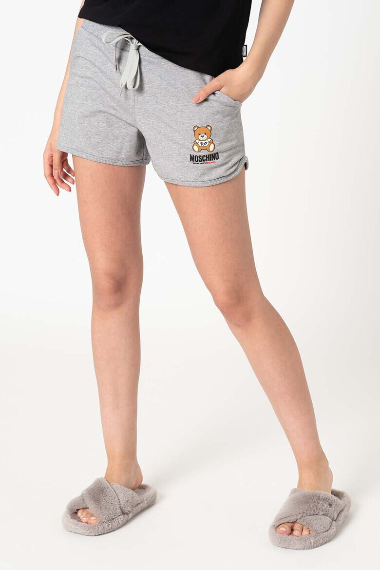 Moschino Къс панталон с лого - Pepit.bg