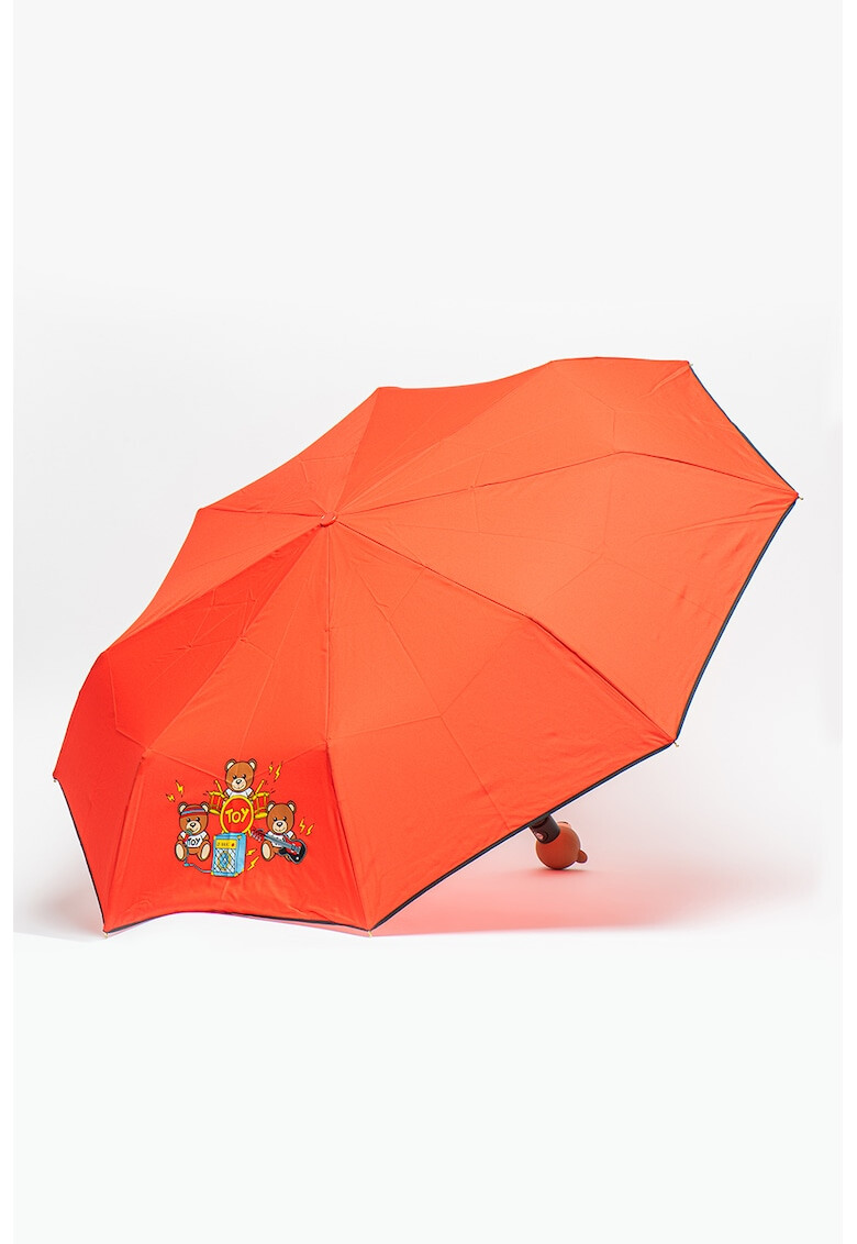 Moschino Love Чадър с фигурална шарка - Pepit.bg