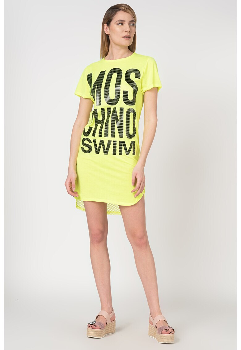 Moschino Плажна рокля с лого - Pepit.bg