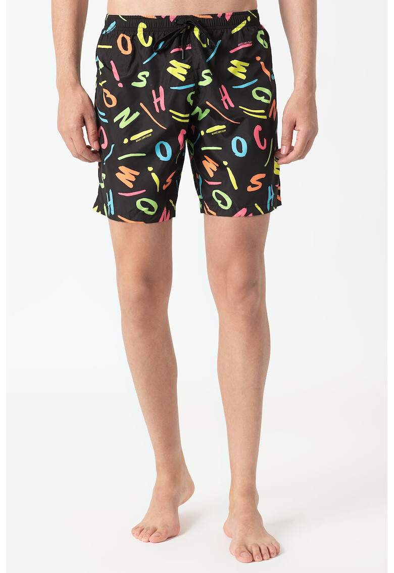 Moschino Плувни шорти с лого - Pepit.bg