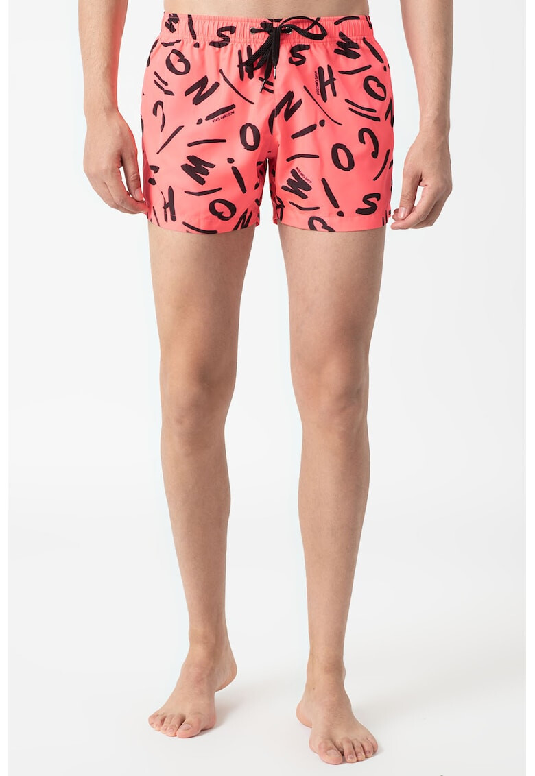 Moschino Плувни шорти с лого - Pepit.bg