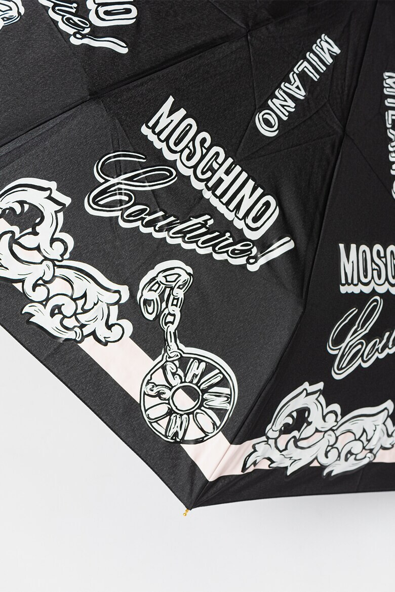 Moschino Сгъваем чадър с лога - Pepit.bg