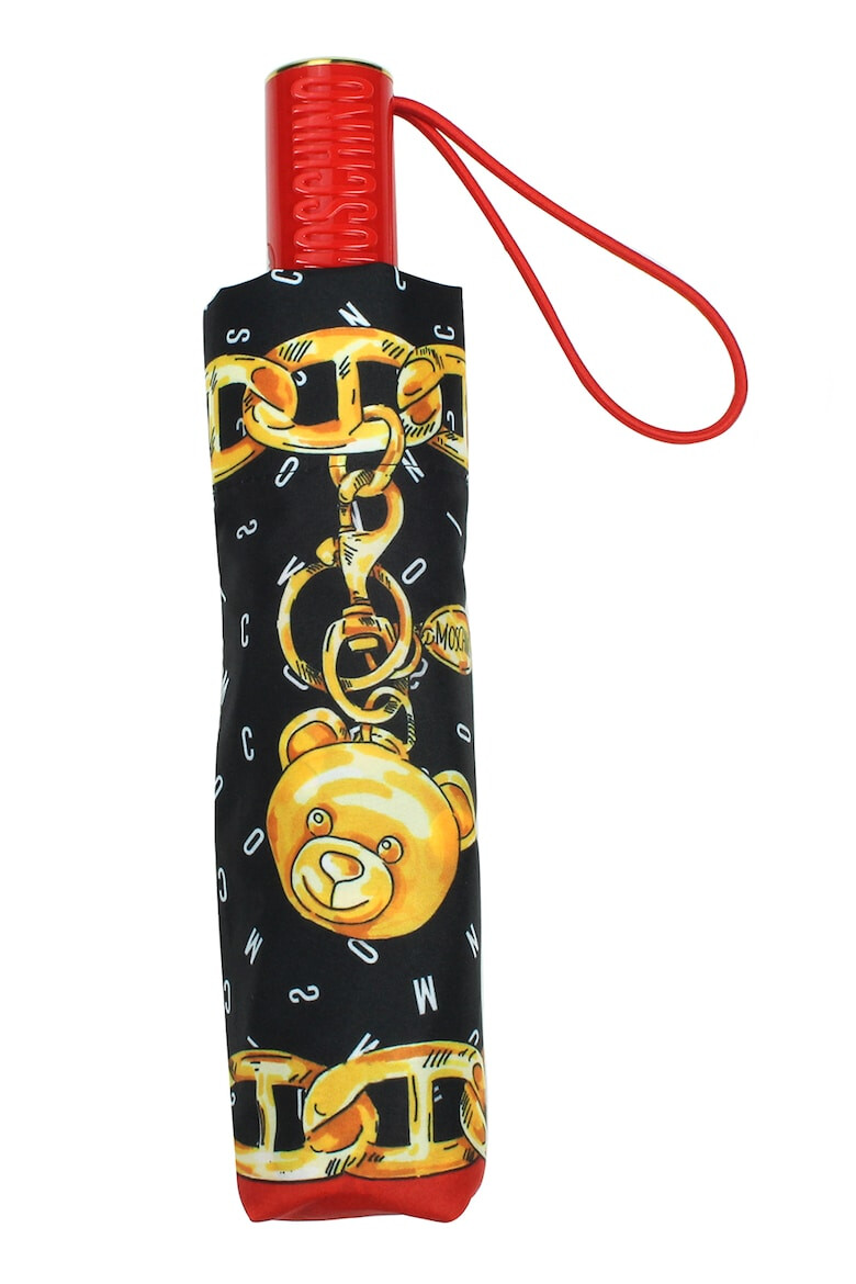 Moschino Сгъваем чадър с шарка - Pepit.bg