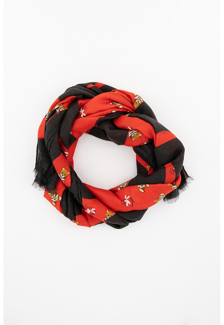 Moschino Шал с кашмир и модал - Pepit.bg