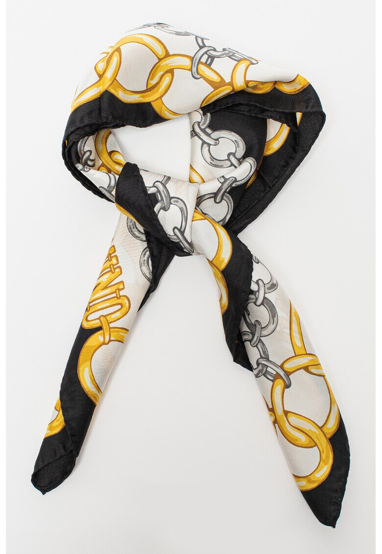 Moschino Шал с принт - Pepit.bg