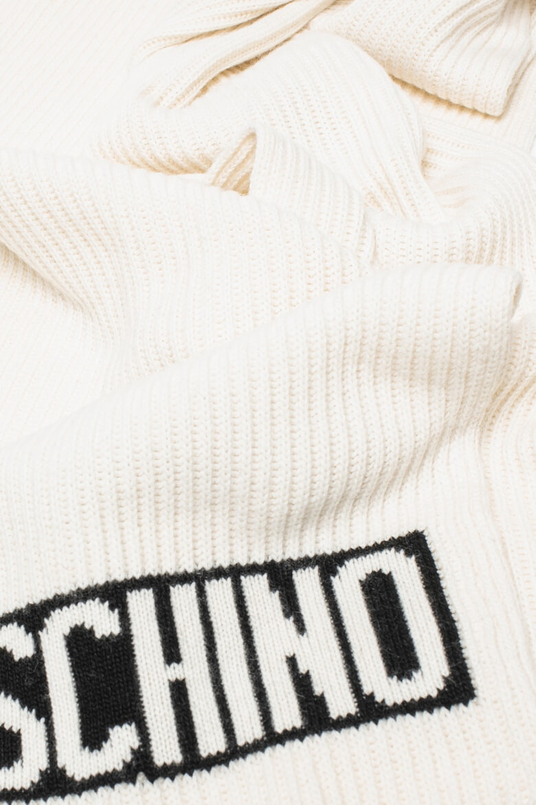 Moschino Шал с вълна с рипс - Pepit.bg