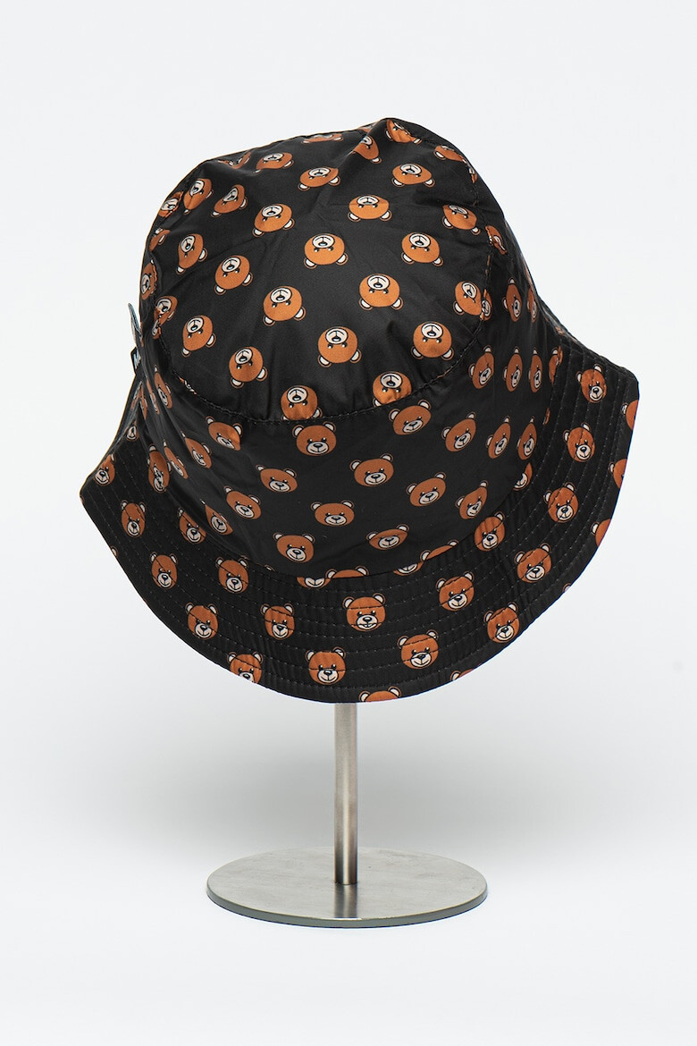 Moschino Шапка с десен с монограм - Pepit.bg