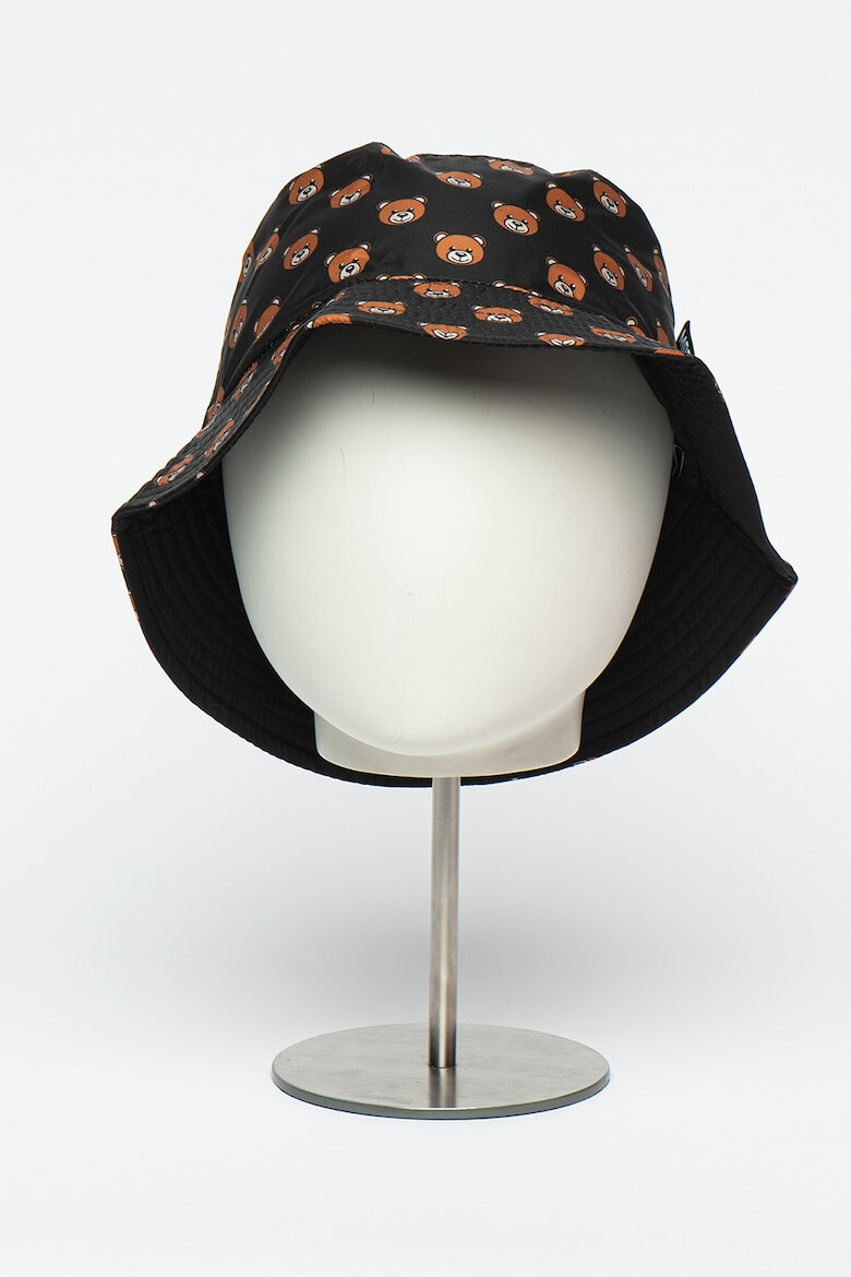 Moschino Шапка с десен с монограм - Pepit.bg