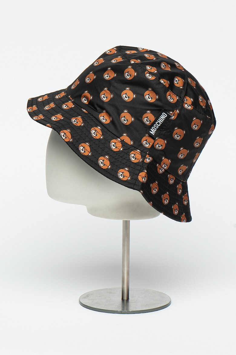 Moschino Шапка с десен с монограм - Pepit.bg