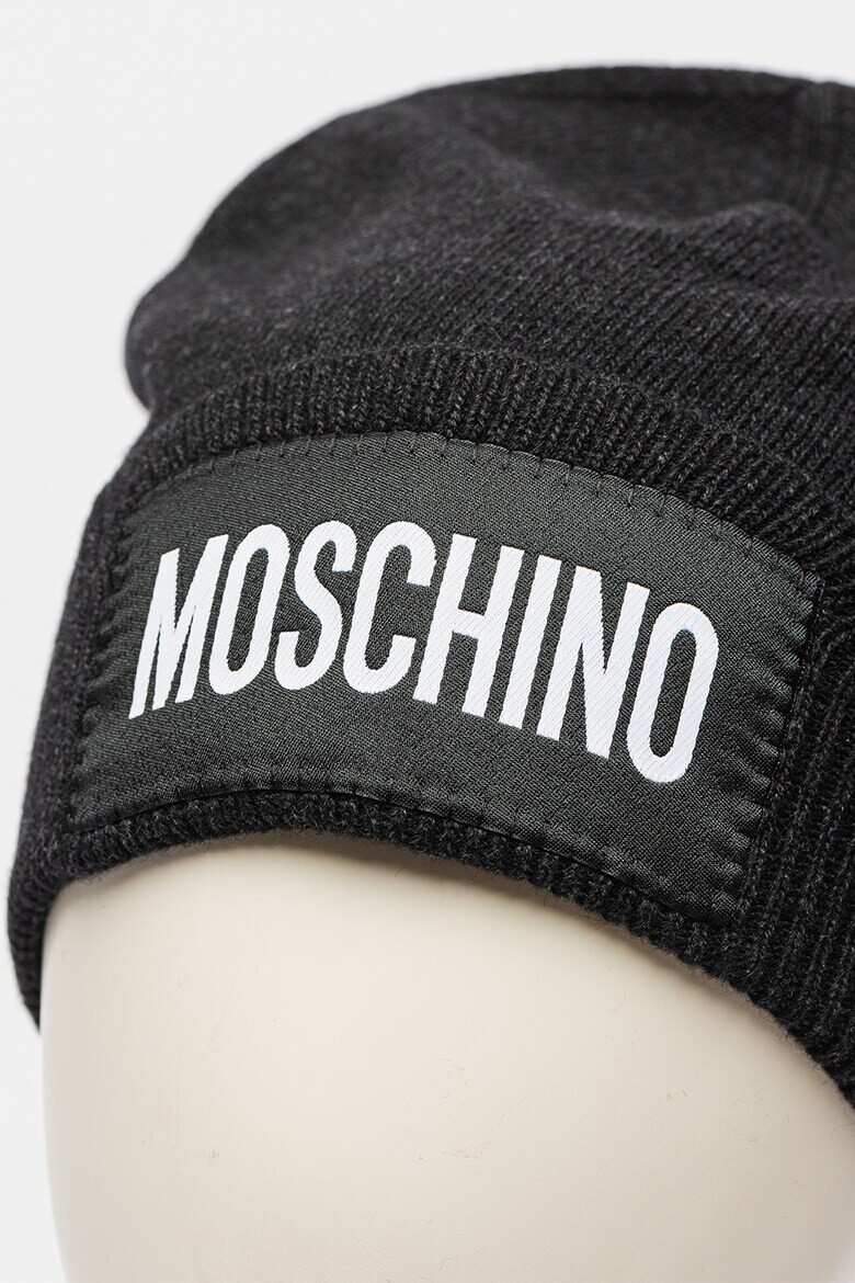 Moschino Шапка с кашмир с лого - Pepit.bg