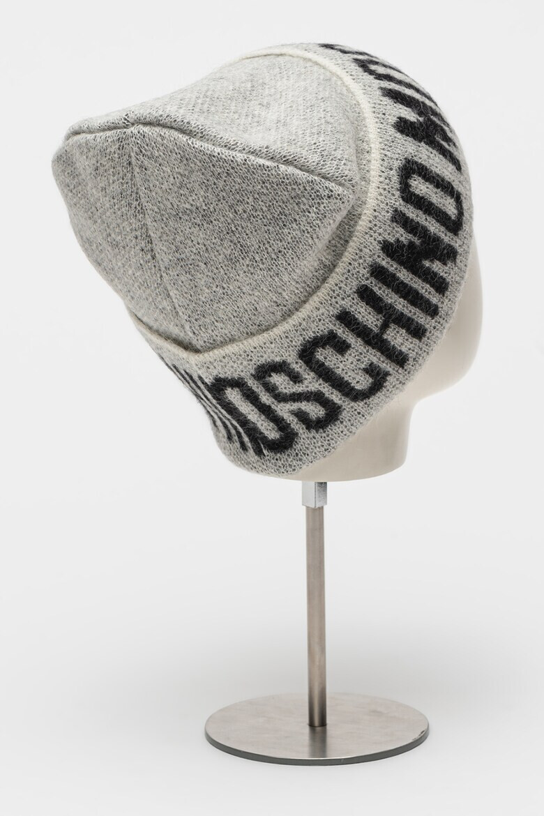 Moschino Шапка с мохер и аппака - Pepit.bg