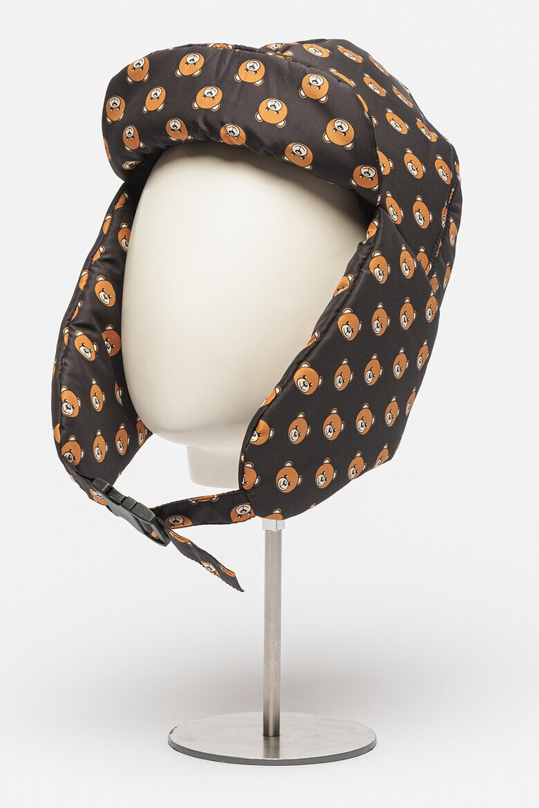 Moschino Шапка тип ушанка с шарка - Pepit.bg