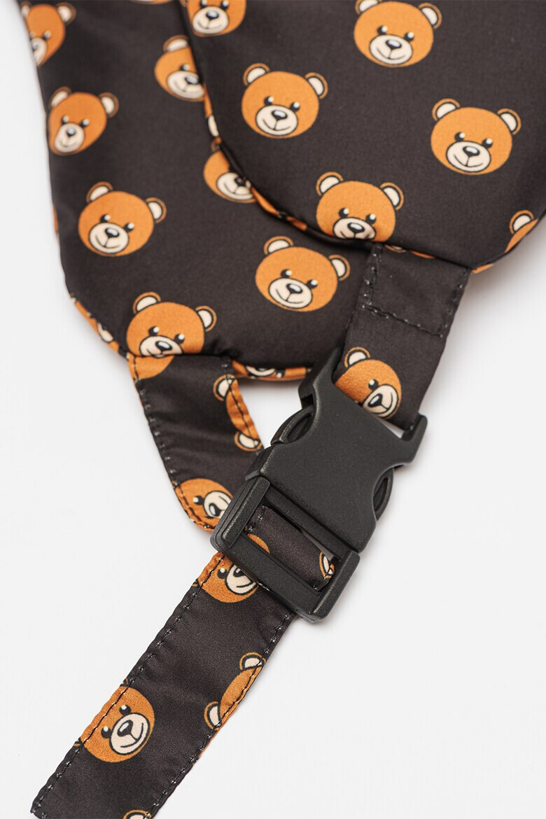Moschino Шапка тип ушанка с шарка - Pepit.bg
