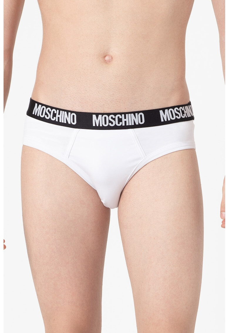 Moschino Слипове с лого 2 чифта - Pepit.bg