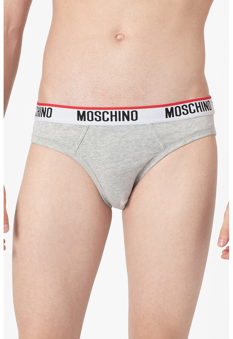 Moschino Слипове с лого 2 чифта - Pepit.bg