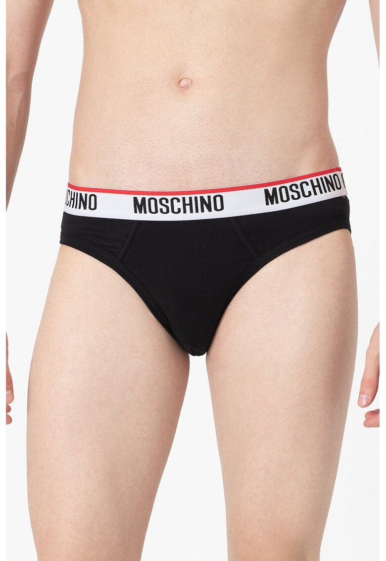 Moschino Слипове с лого 2 чифта - Pepit.bg