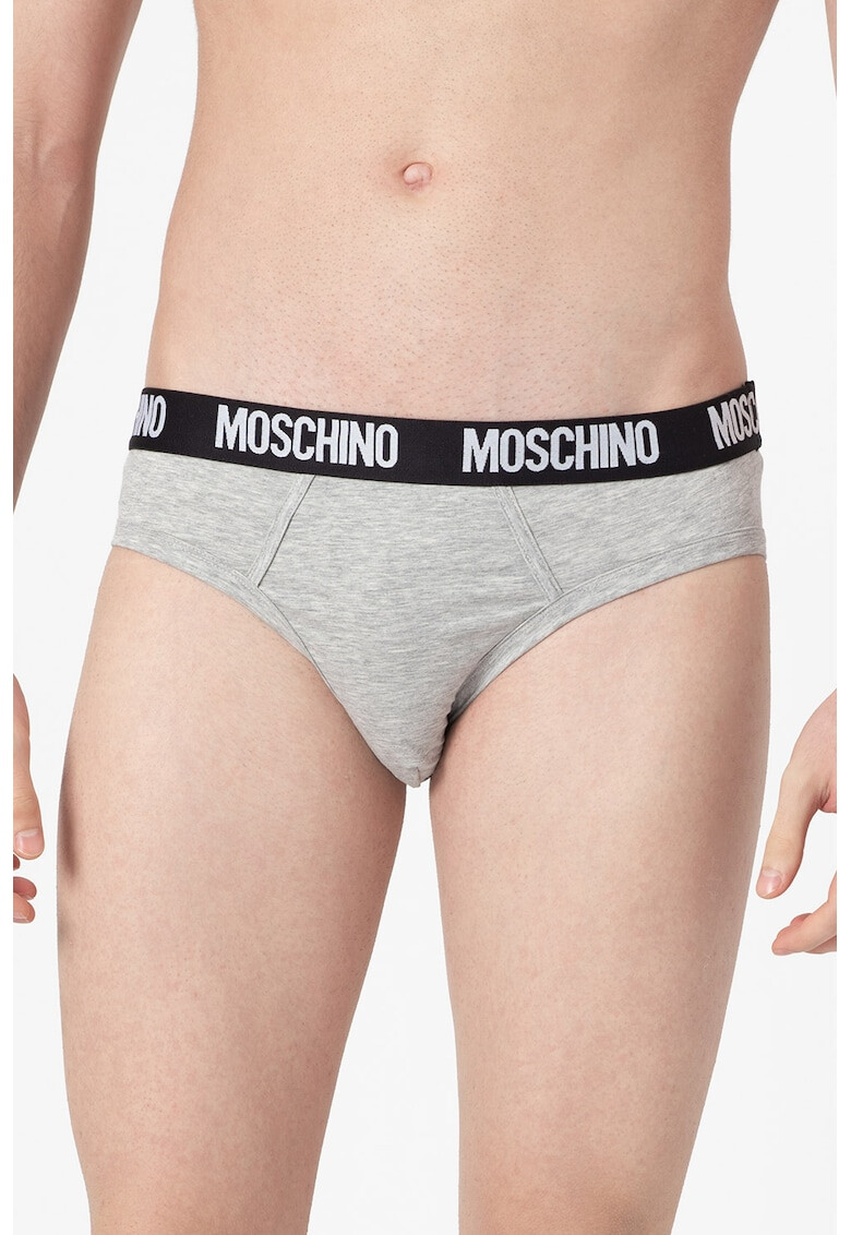 Moschino Слипове с лого 2 чифта - Pepit.bg