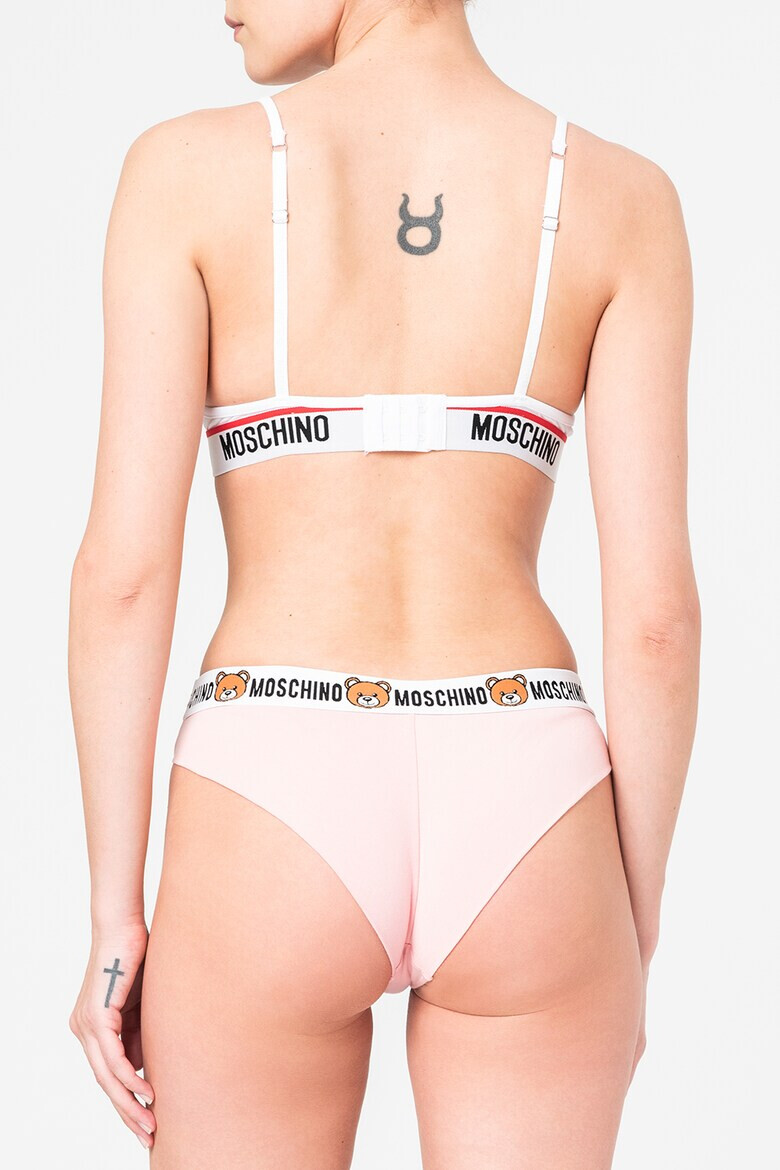 Moschino Сутиен с лого - Pepit.bg