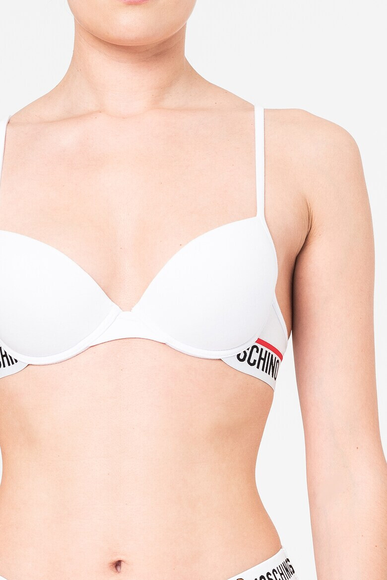 Moschino Сутиен с лого - Pepit.bg