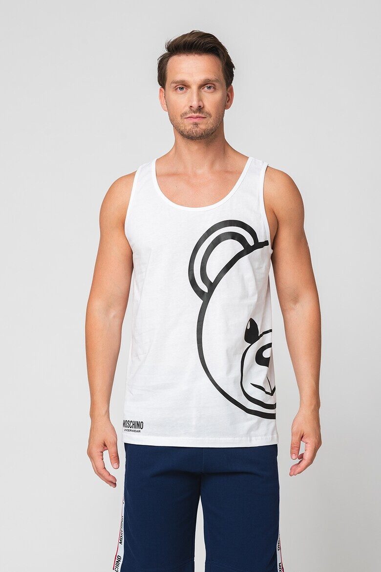 Moschino Топ с принт - Pepit.bg