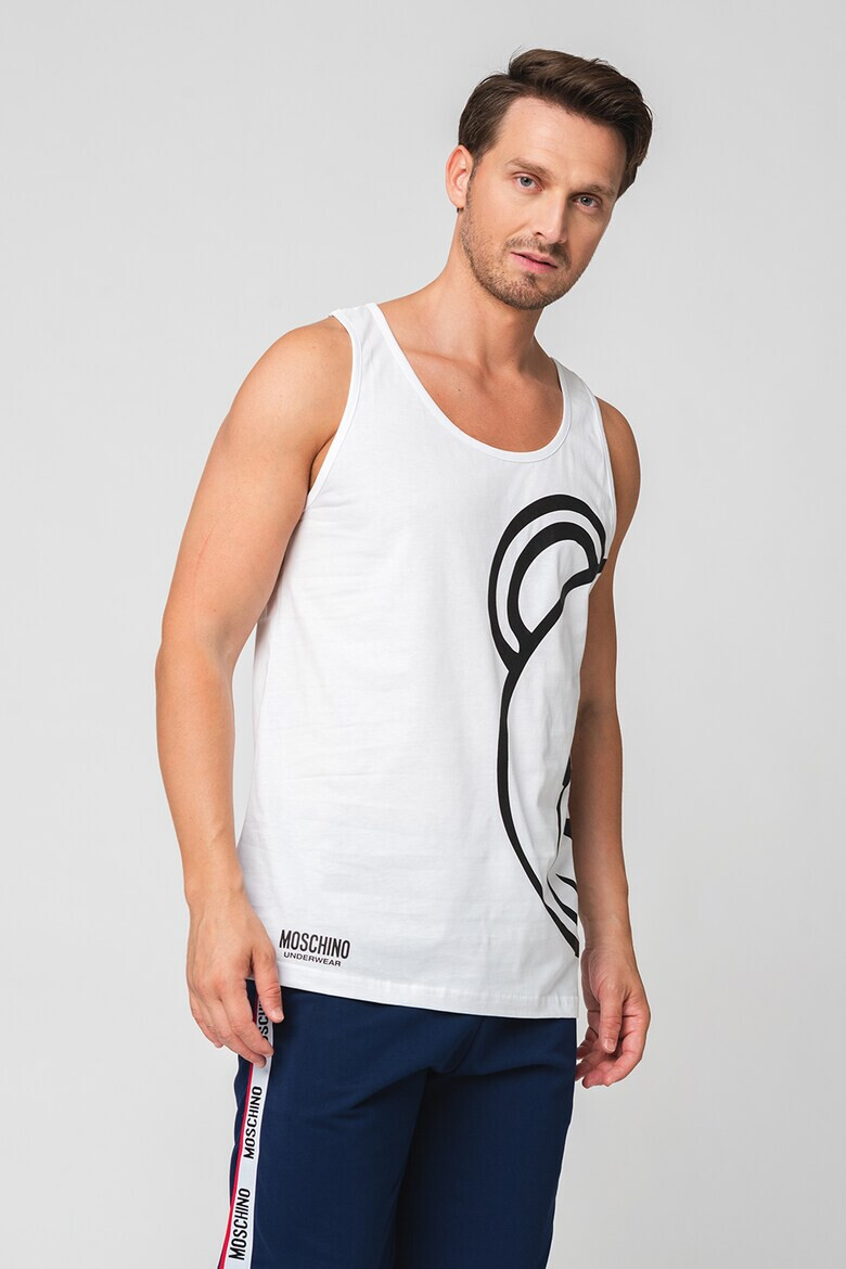 Moschino Топ с принт - Pepit.bg
