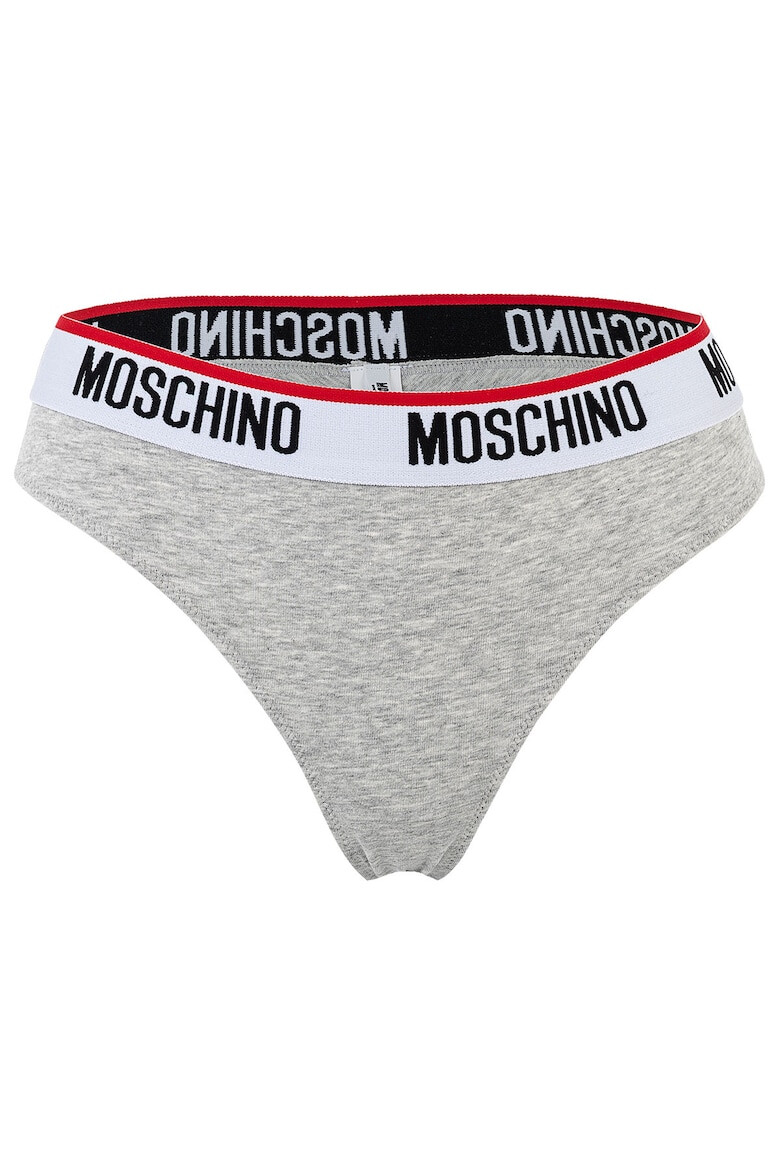 MOSCHINO Underwear Бикини тип бразилиана с памук - 2 чифта - Pepit.bg