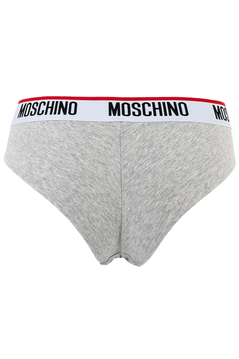 MOSCHINO Underwear Бикини тип бразилиана с памук - 2 чифта - Pepit.bg