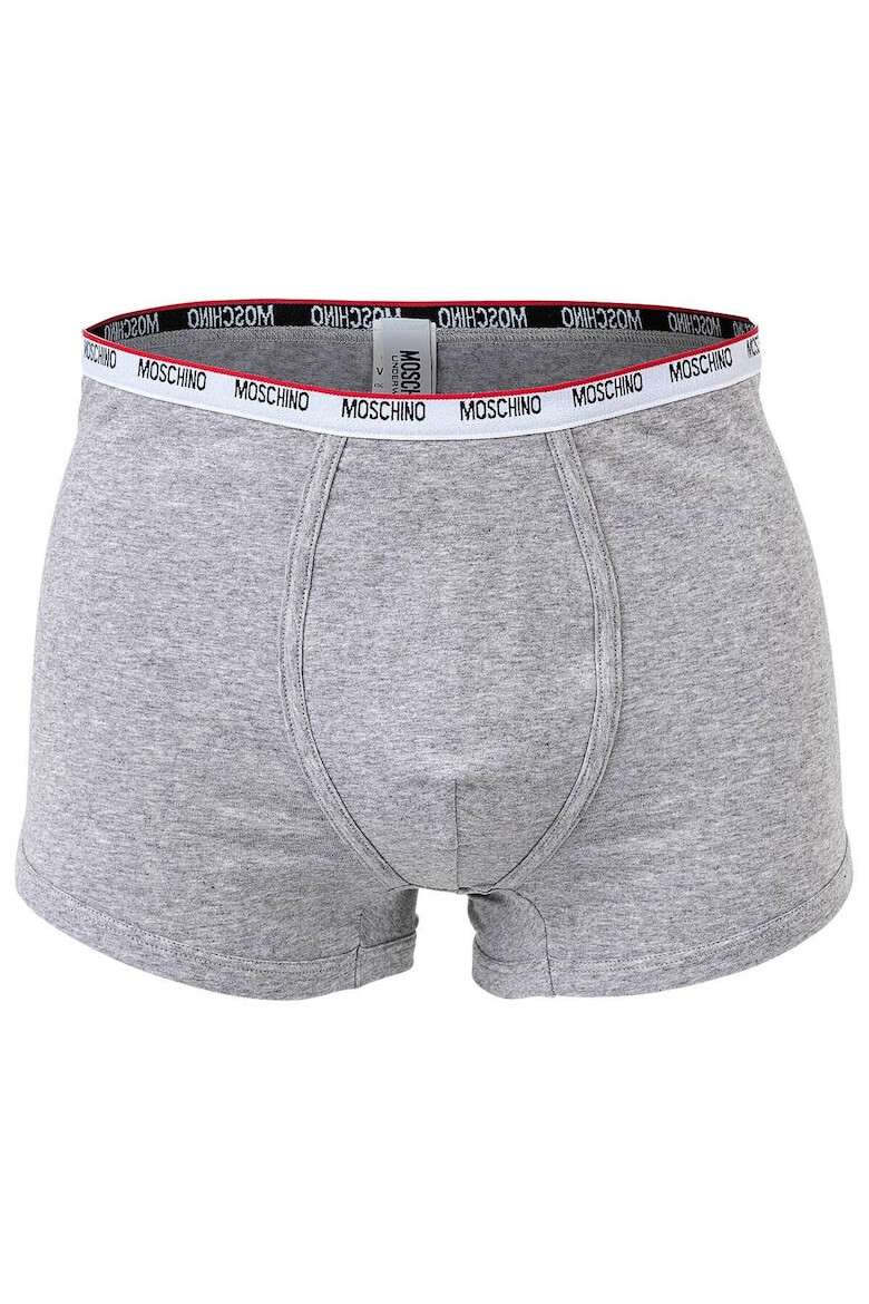 MOSCHINO Underwear Боксерки с еластична талия - 2 чифта - Сив - Pepit.bg
