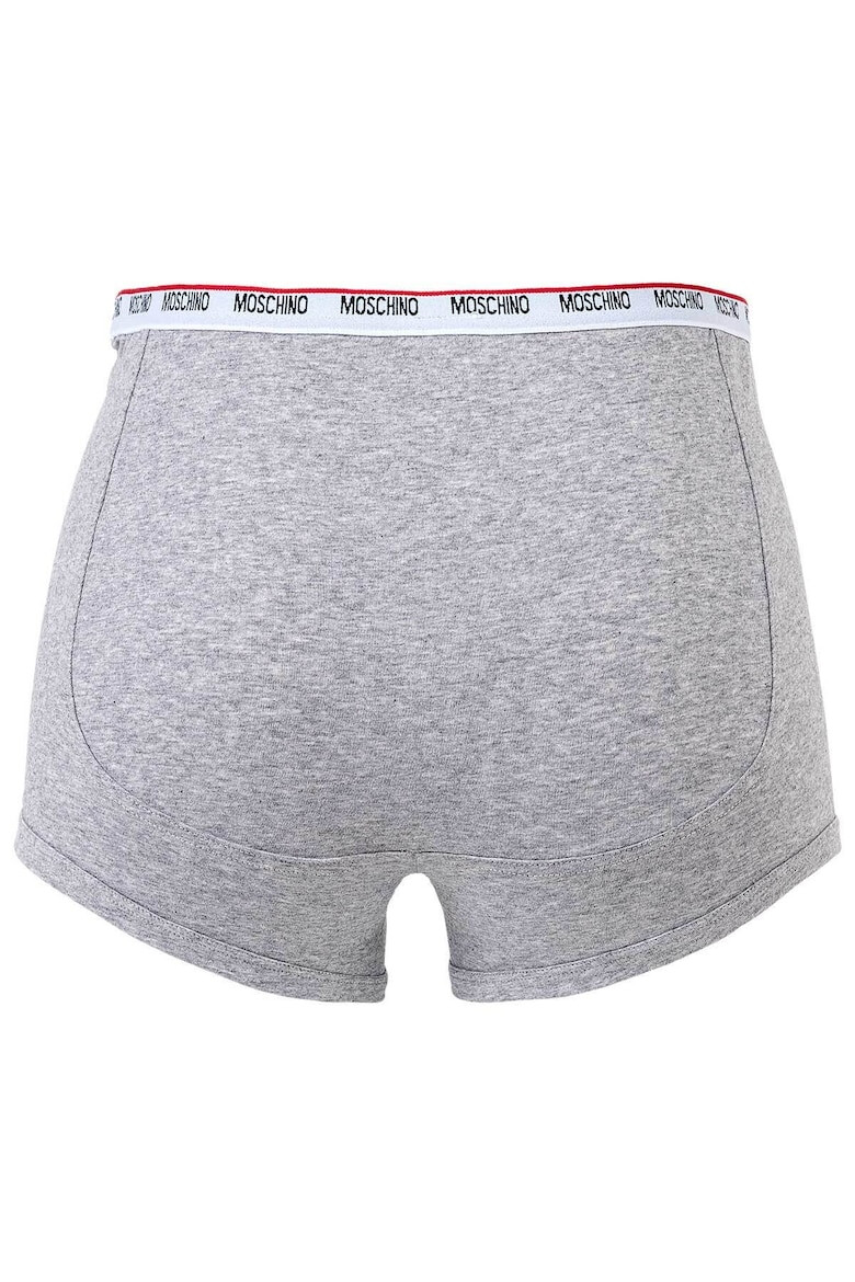MOSCHINO Underwear Боксерки с еластична талия - 2 чифта - Сив - Pepit.bg