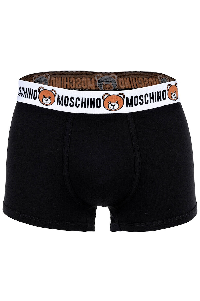 MOSCHINO Underwear Боксерки с лого - 2 чифта - Pepit.bg