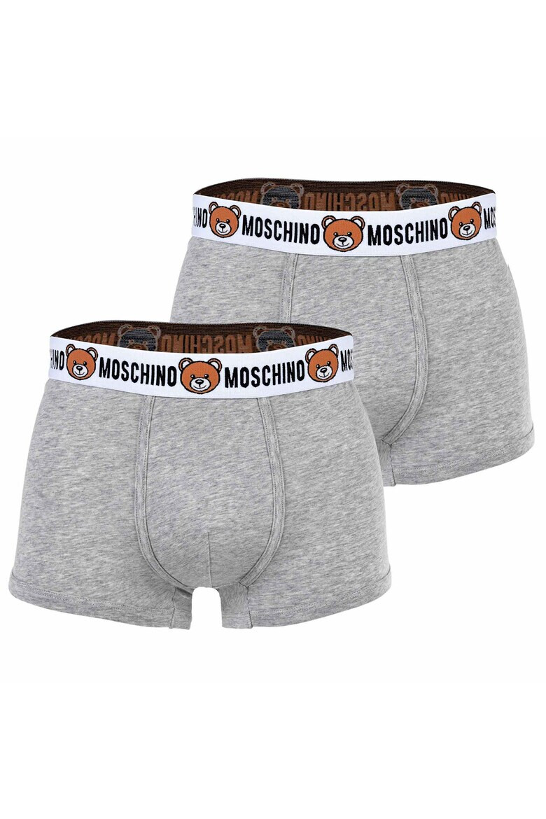 MOSCHINO Underwear Боксерки с лого - 2 чифта - Pepit.bg
