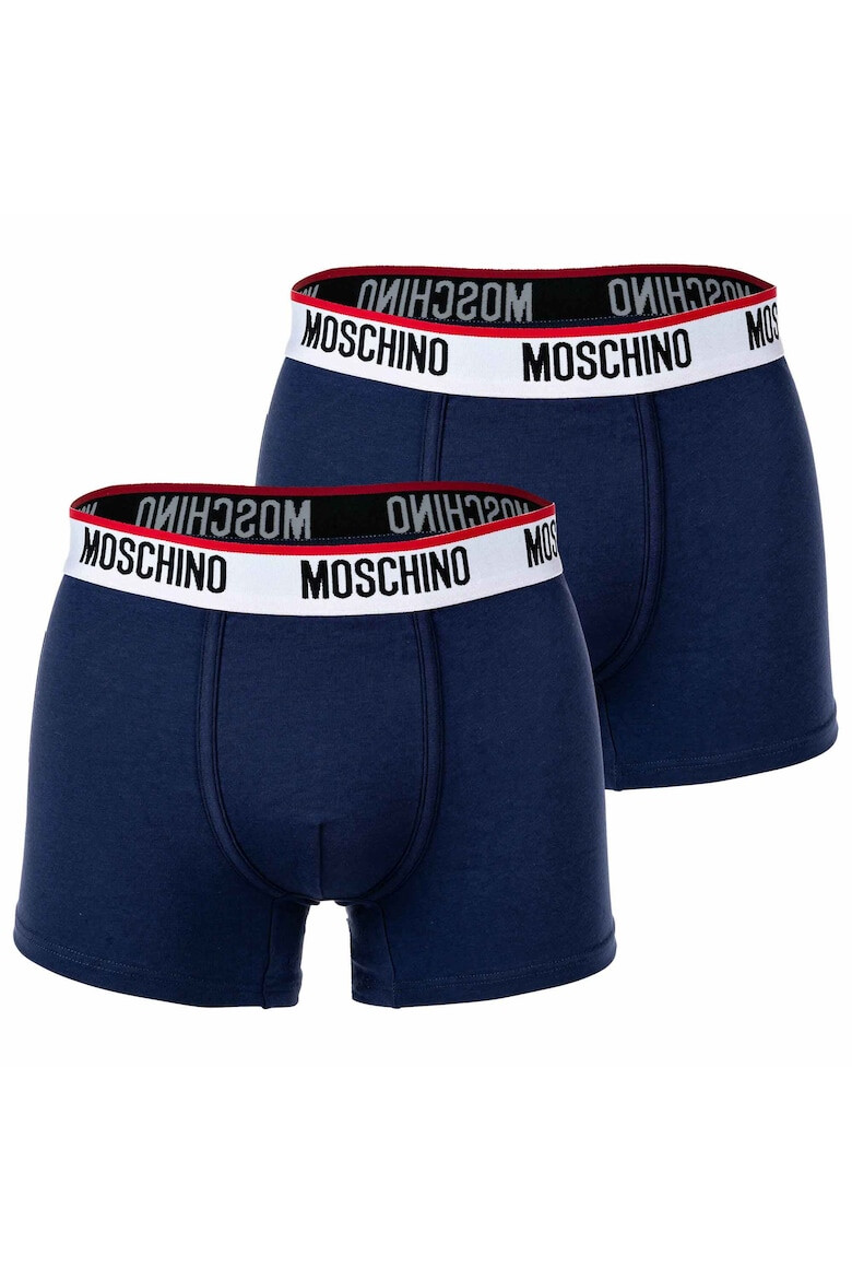 MOSCHINO Underwear Боксерки с лого - 2 чифта - Pepit.bg