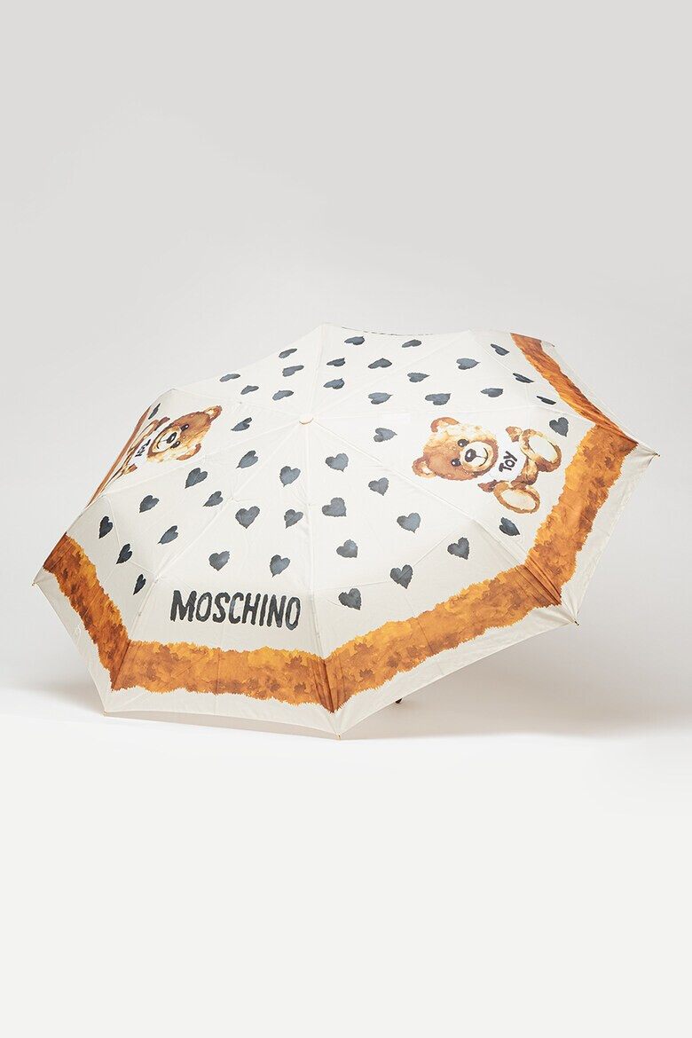 Moschino Унисекс чадър с лого - Pepit.bg