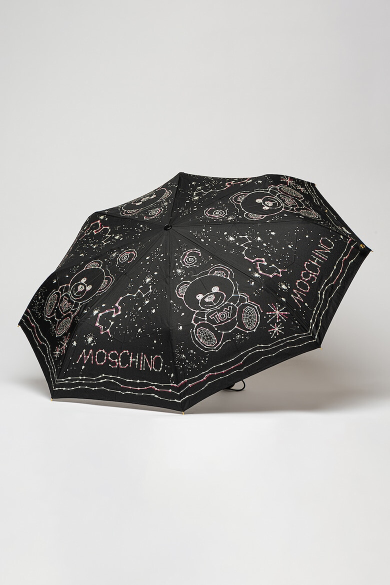 Moschino Унисекс чадър с шарки - Pepit.bg