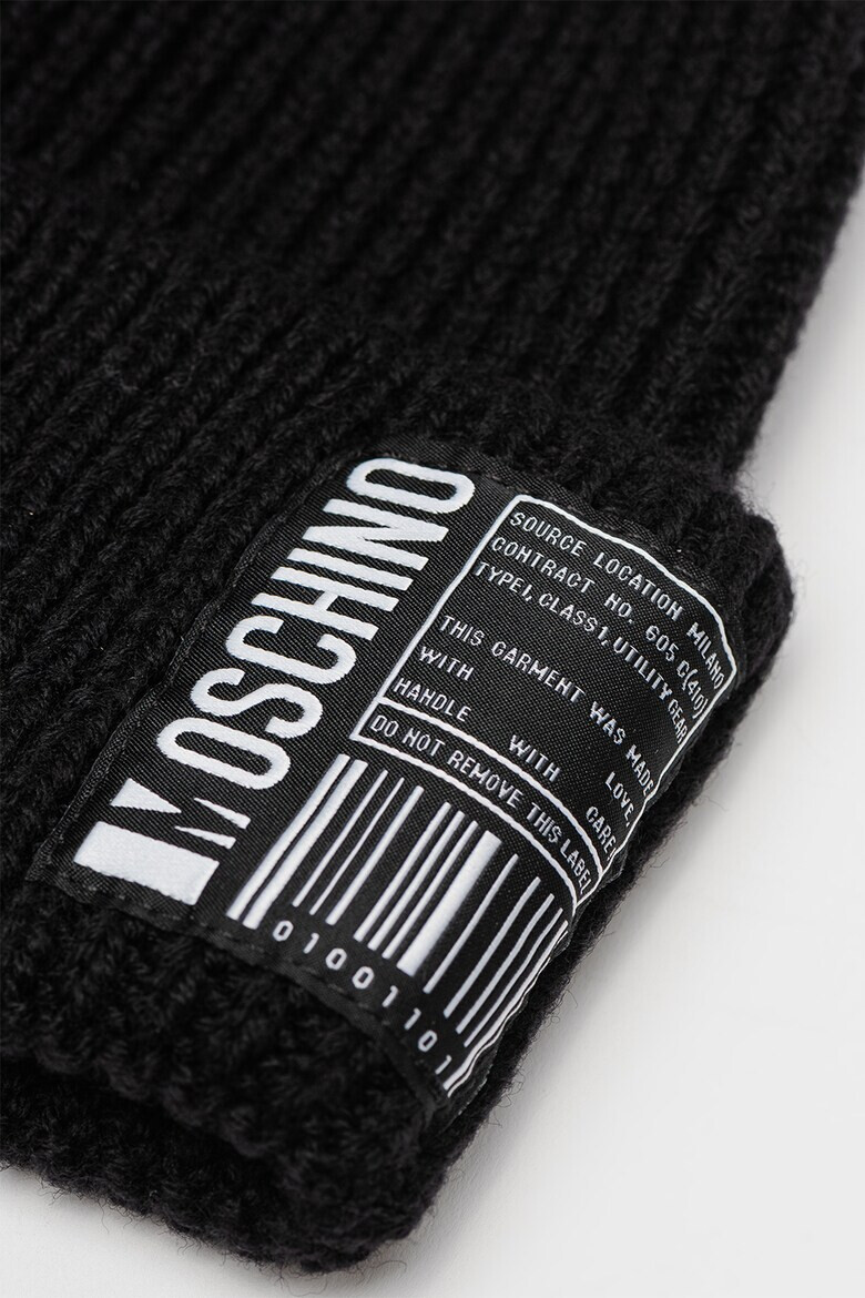 Moschino Вълнена шапка с лого - Pepit.bg