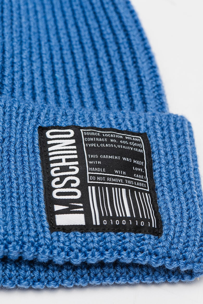 Moschino Вълнена шапка с лого - Pepit.bg