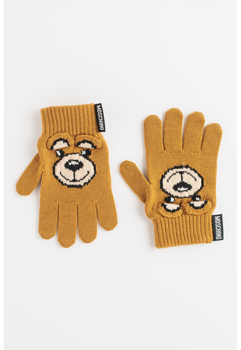 Moschino Вълнени ръкавици - Pepit.bg