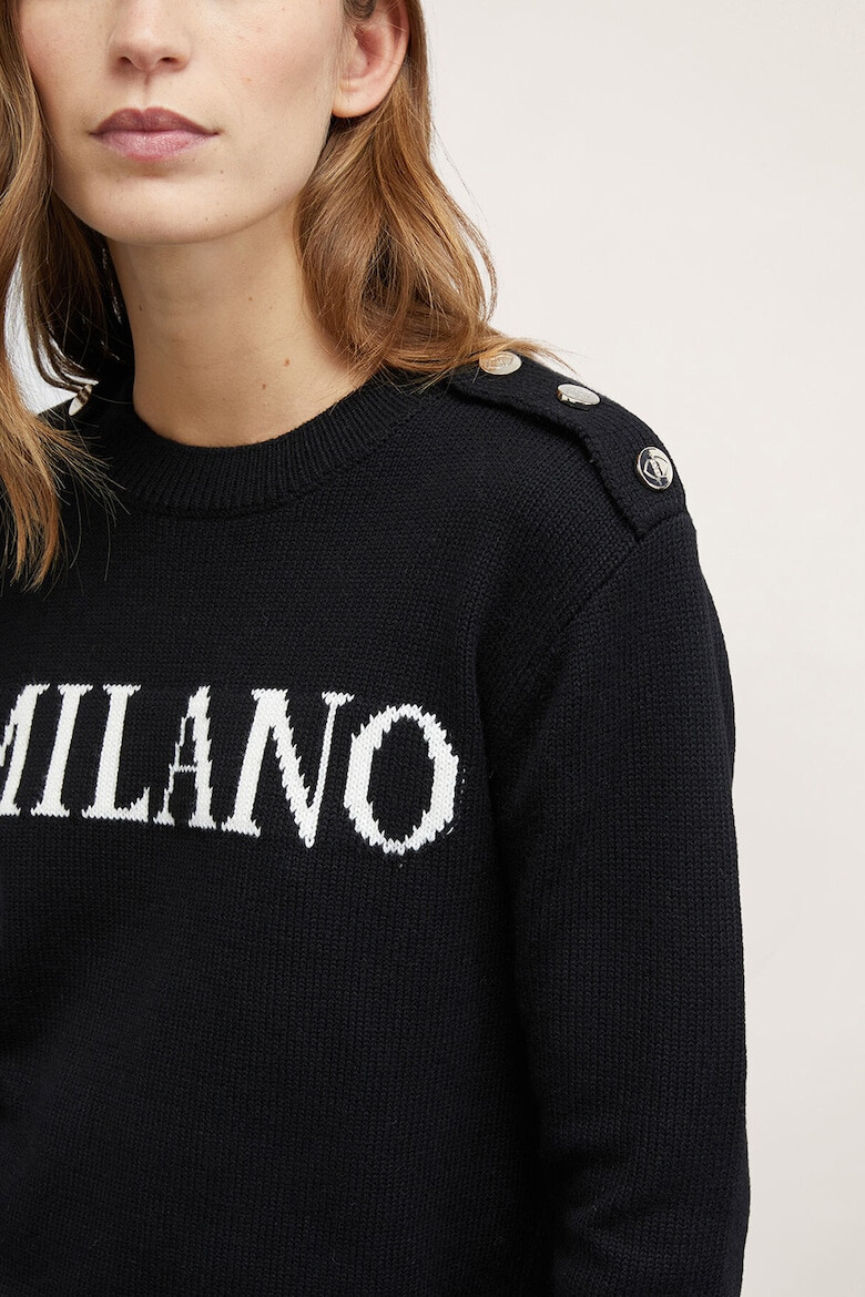 Motivi Пуловер с надпис - Pepit.bg
