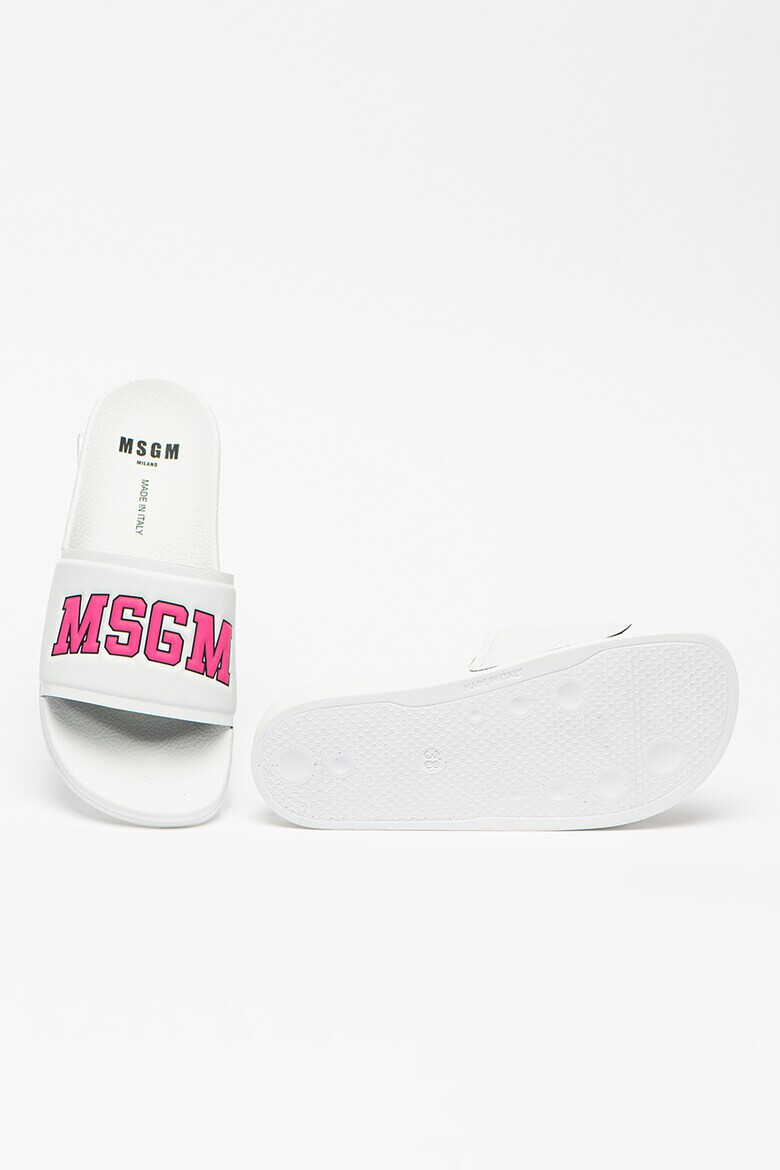 MSGM Чехли с релефно лого - Pepit.bg
