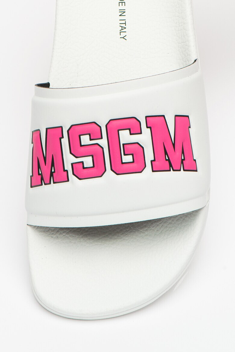 MSGM Чехли с релефно лого - Pepit.bg