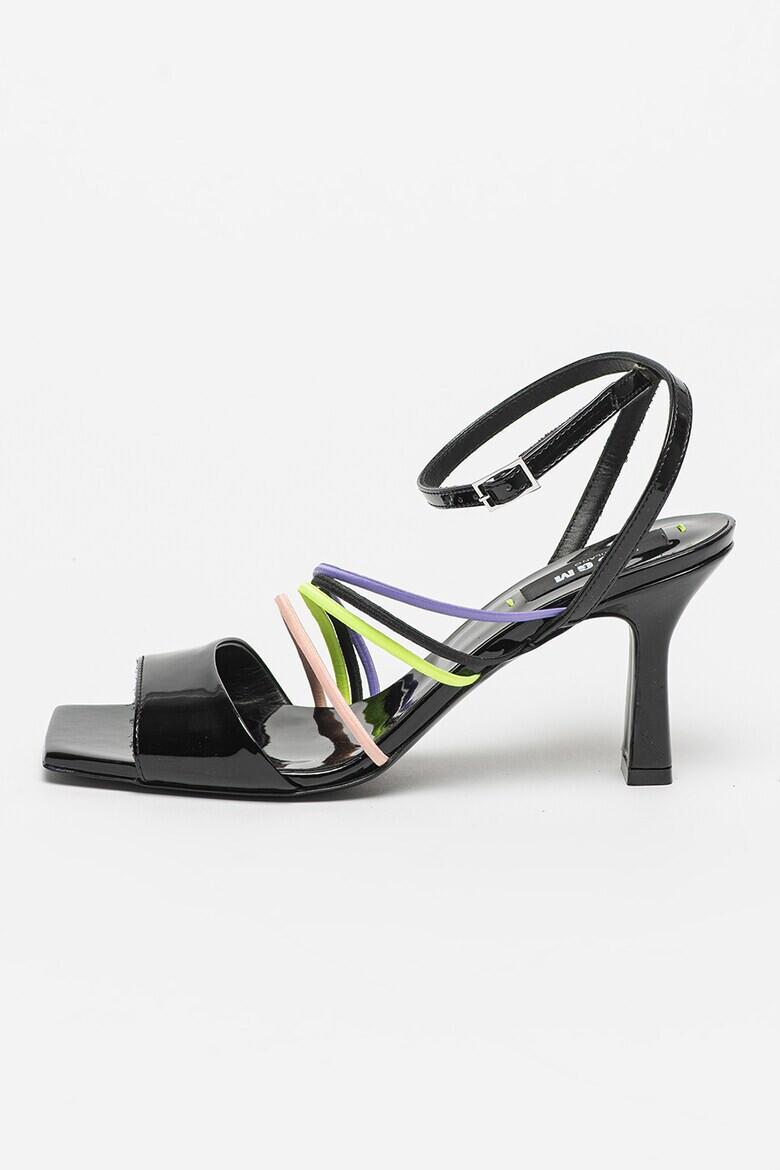 MSGM Кожени лачени сандали - Pepit.bg