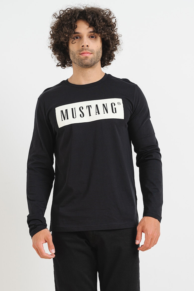 Mustang Блуза Adrian с лого - Pepit.bg