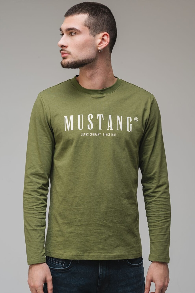 Mustang Блуза Asheville с лого - Pepit.bg