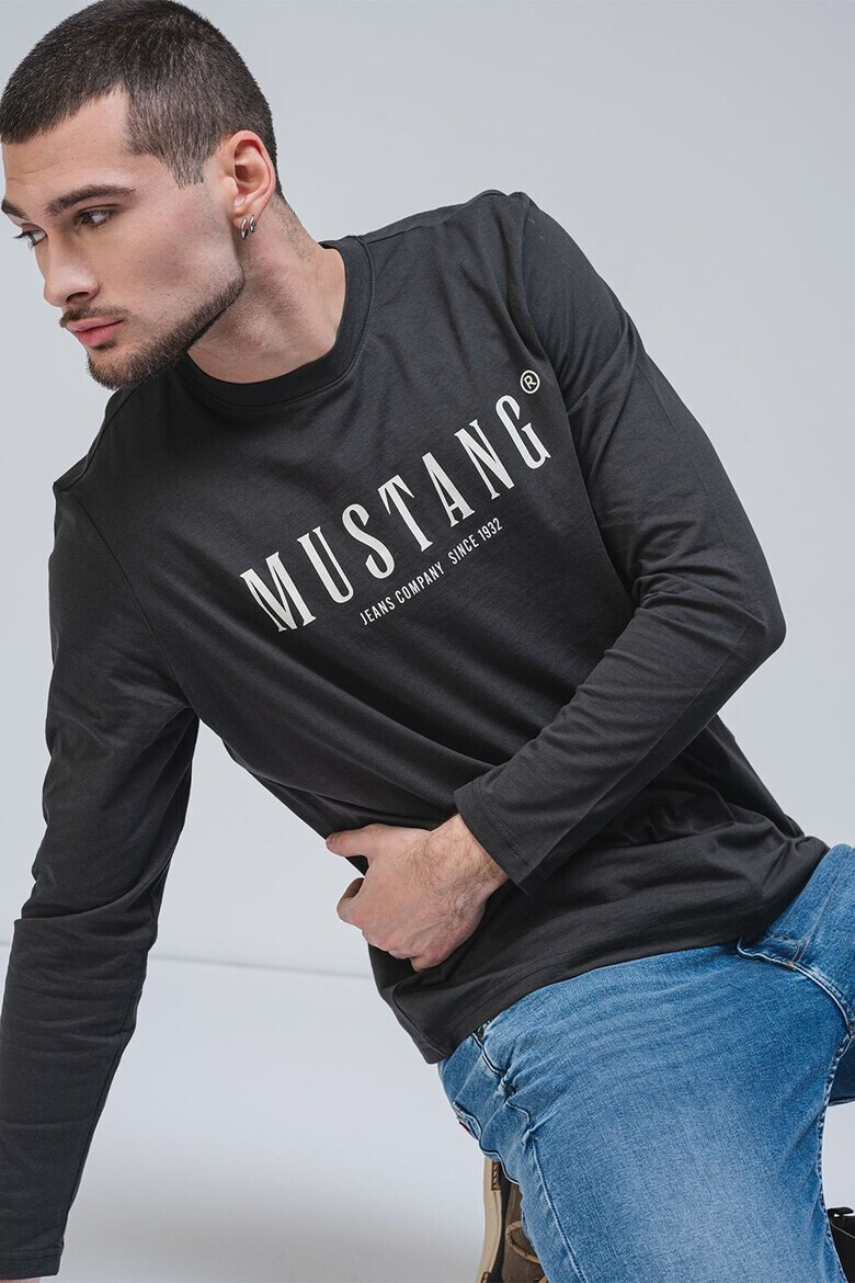 Mustang Блуза Asheville с лого - Pepit.bg