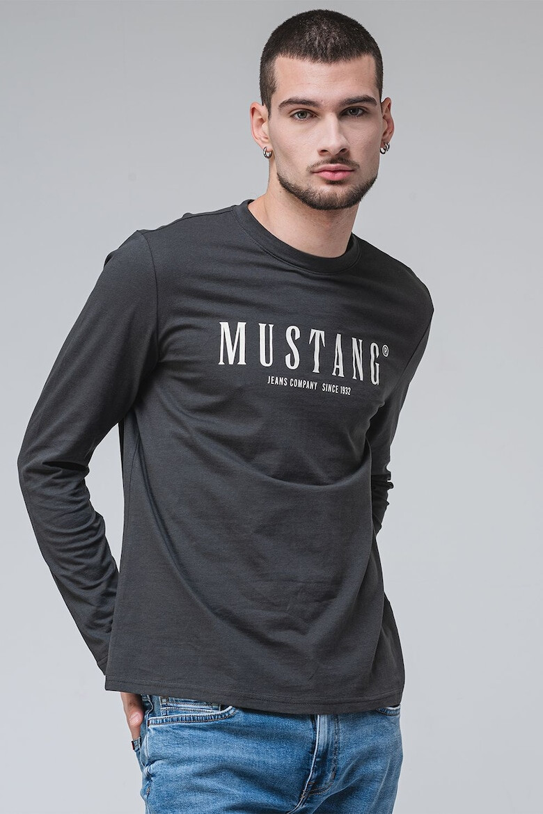 Mustang Блуза Asheville с лого - Pepit.bg