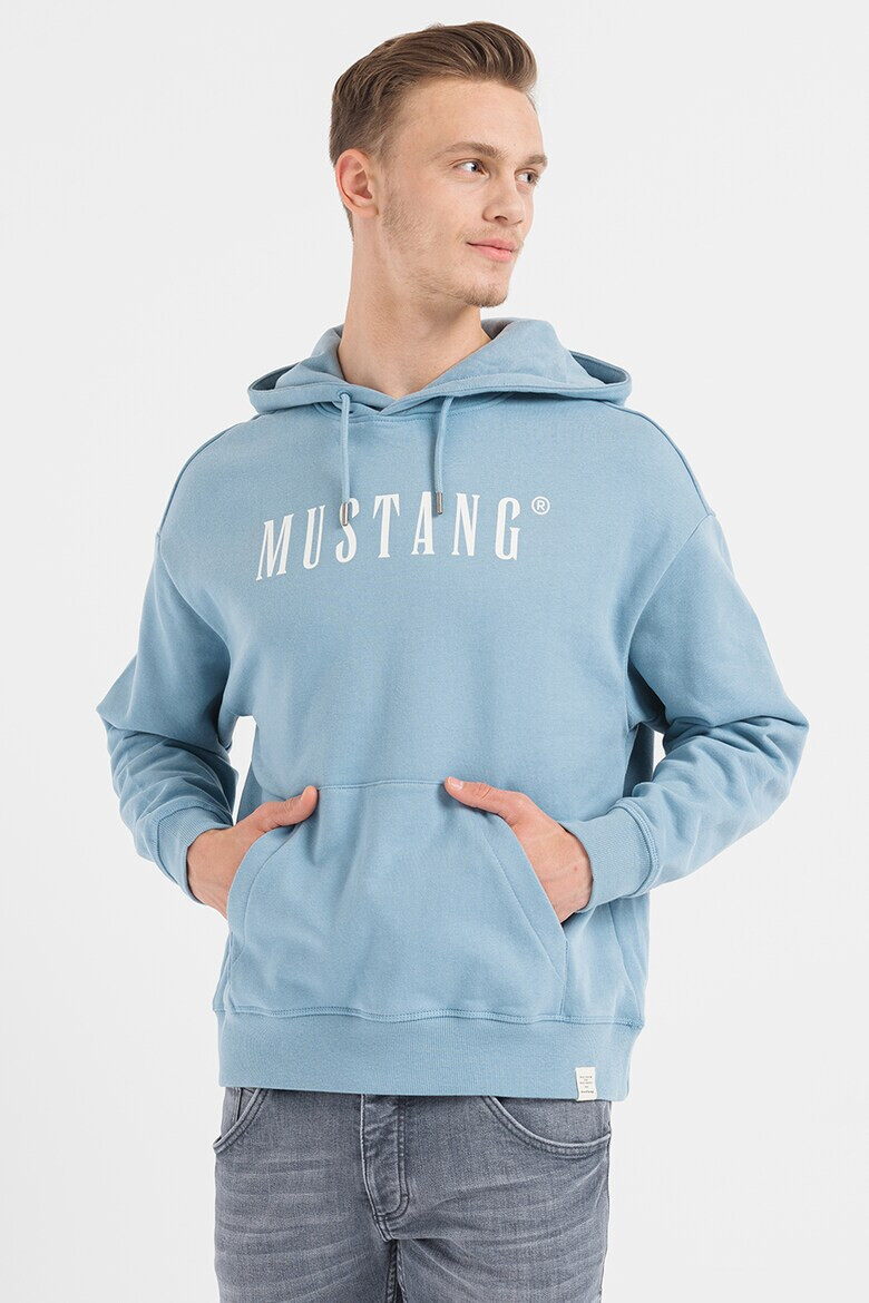 Mustang Худи Bennet Modern с лого - Pepit.bg