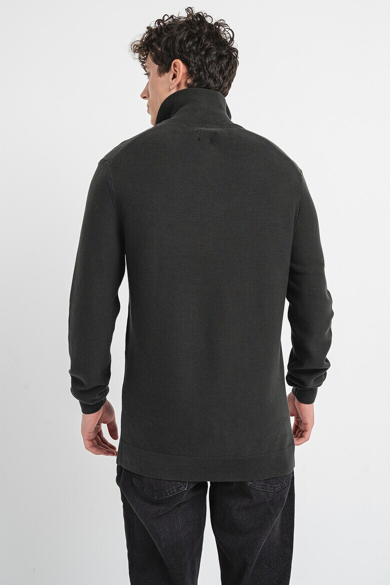 Mustang Пуловер с къс цип - Pepit.bg