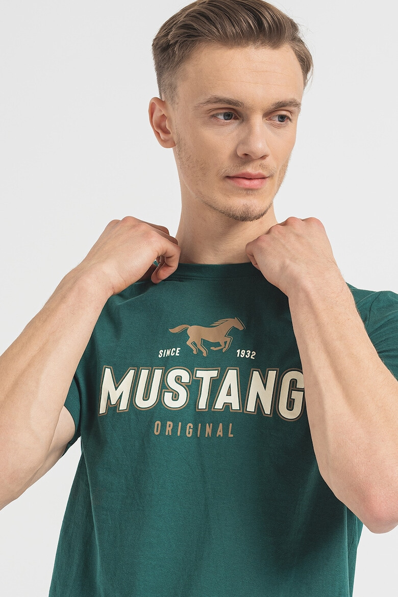 Mustang Тениска Alex с лого - Pepit.bg