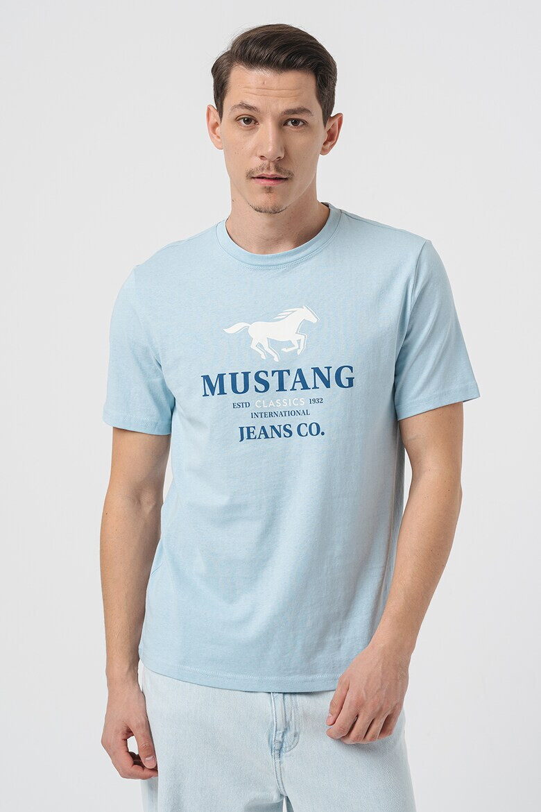 Mustang Тениска Austin с лого - Pepit.bg