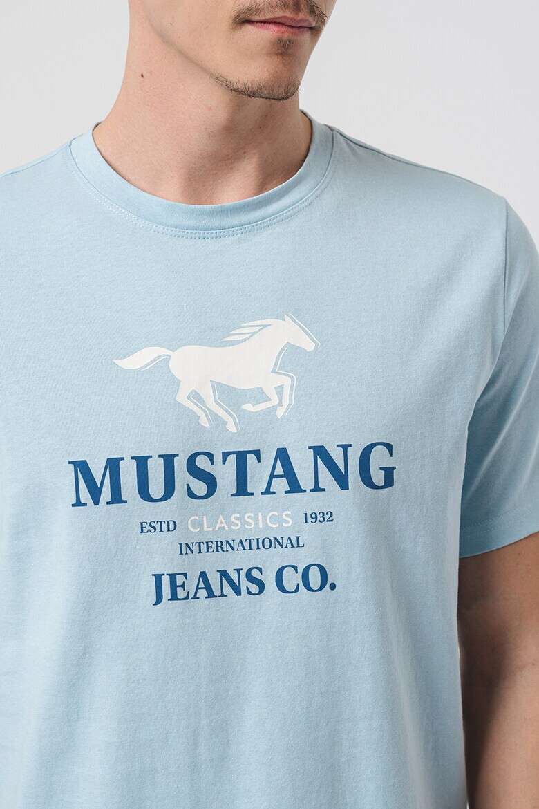 Mustang Тениска Austin с лого - Pepit.bg